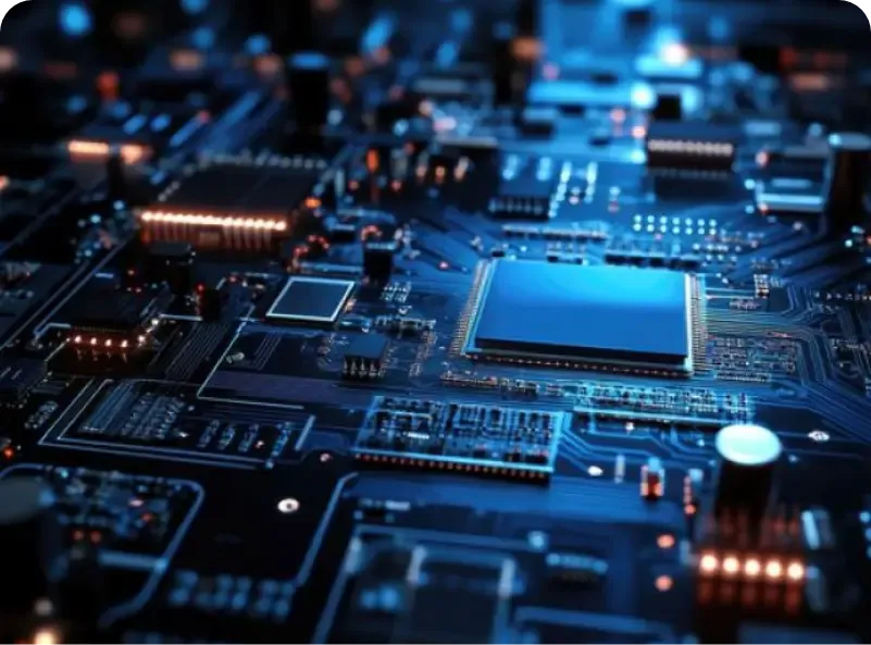 Circuit Board Close Up